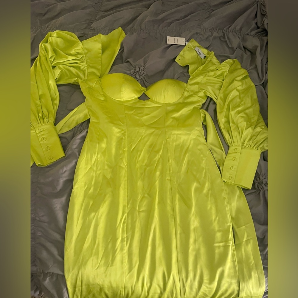 Hanifa Resort Dress , true to size… polyester and nylon material